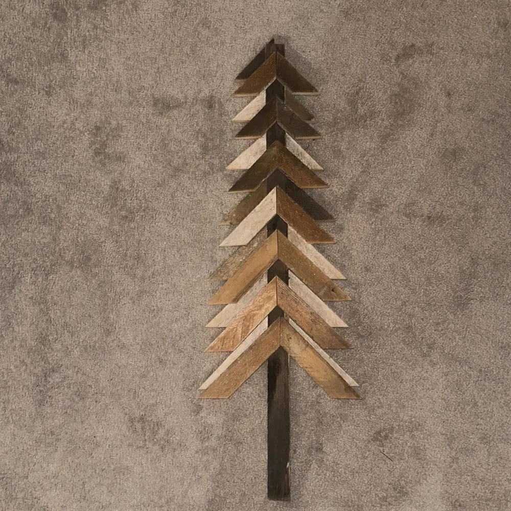 Wood Christmas Tree Stake!